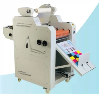 Sehingga 5m Per Min Laminator Mesin Laminasi Automatik Format Kecil