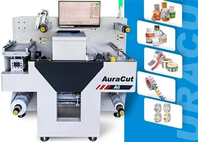 Mesin pemotong label digital aura a6